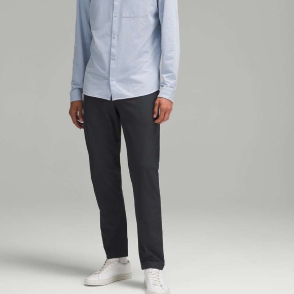 Lululemon NWOT Men's ACB Pant Classic Fit in Obsidian Size 40 30" Inseam - Picture 1 of 16